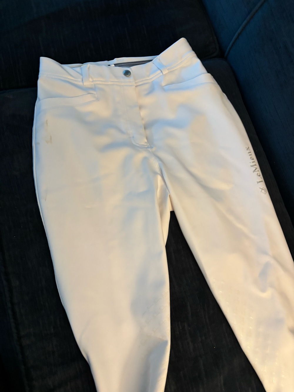 White Women's Skinny Riding Jeans